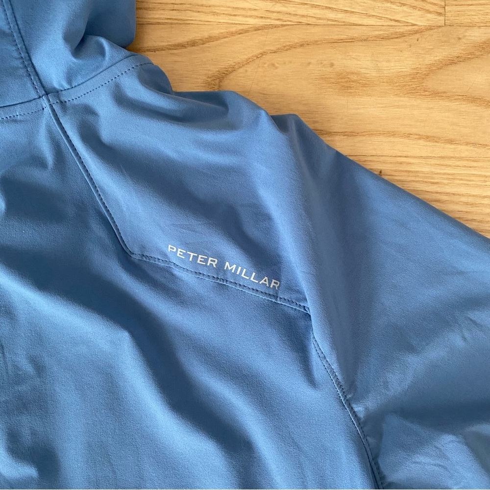 Peter Millar Crown Crafted Flex Adapt Half-Zip Jacket Windbreaker MS22EZ503 - Picture 9 of 10